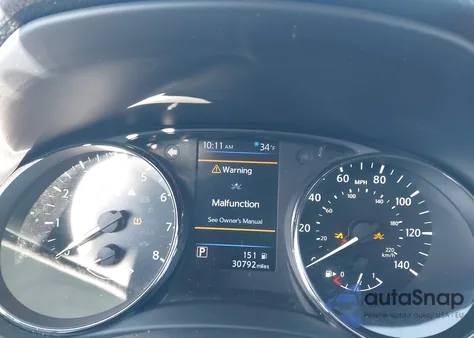 2021 Nissan Rogue Spor S Awd Xtronic Cvt из США, поврежденный, VIN JN1BJ1AW4MW443871